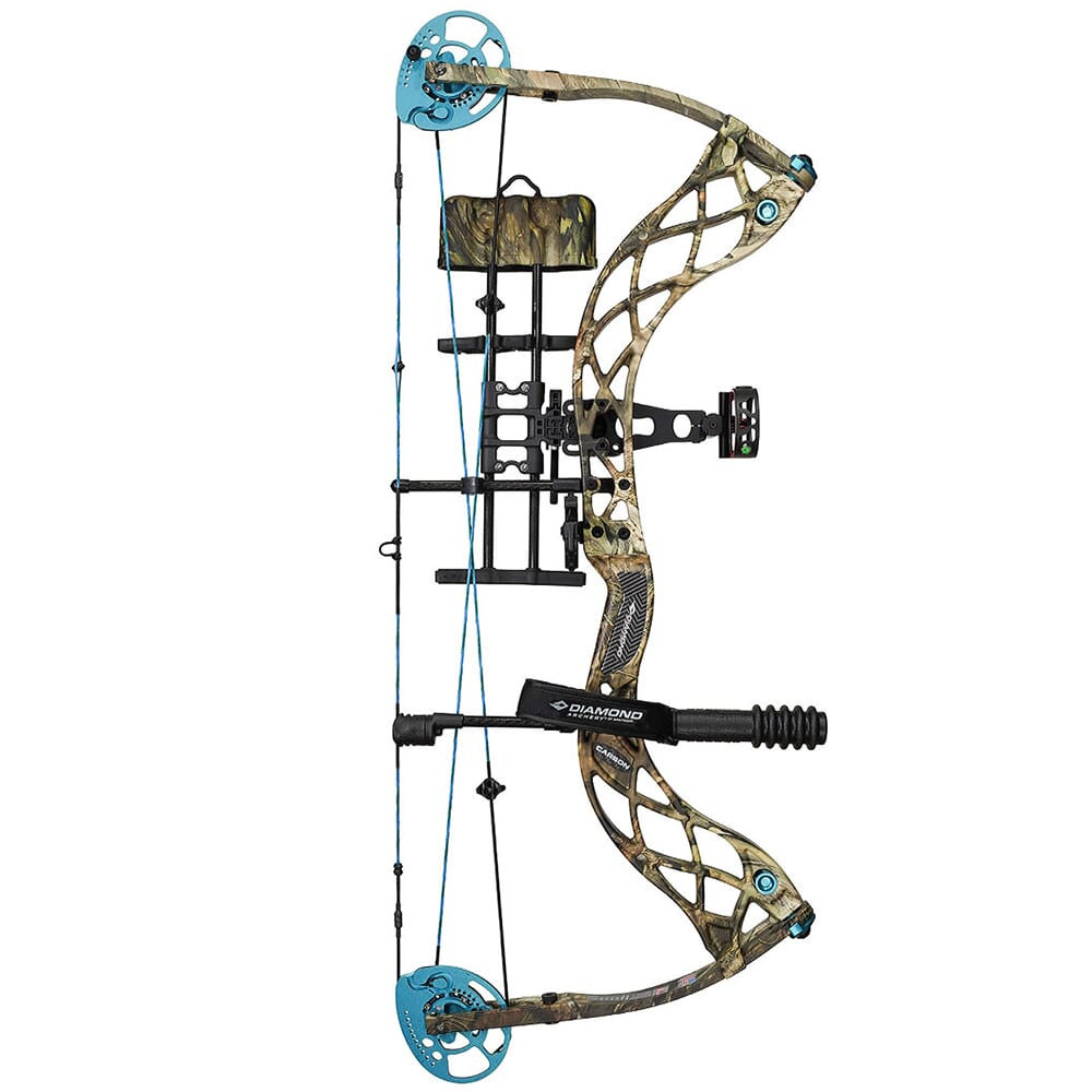 Diamond Archery Carbon Knockout LH 50# Breakup Country RAK EQ Bow B13379 in Camo - Diamond Archery
