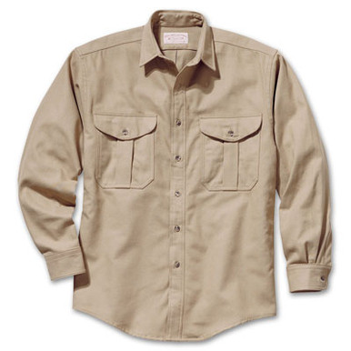 Filson SM Camel Alaskan Guide Shirt 12006-CA, Small - Filson