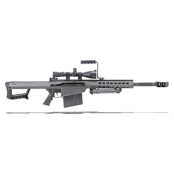Barrett 82A1 50 BMG 20" Manganes Leupold Mark 4 M1 & Rings 13123 - Barrett