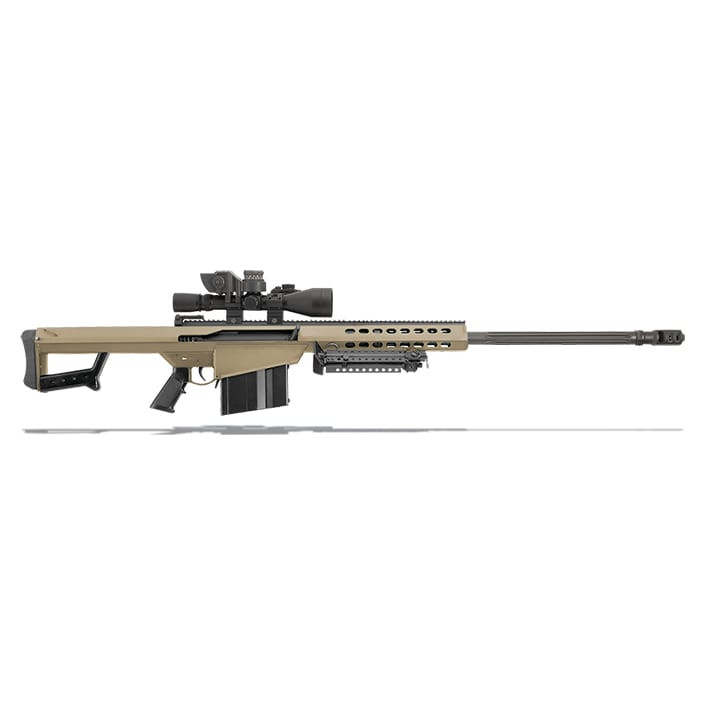 Barrett 82A1 .416 FDE 29" Leupold Mark M1, BORS, Rings 14021 - Barrett