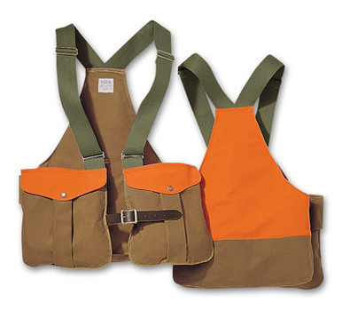 Filson SM Tan/Orange Tin Game Bag 16018 in Tan/blaze Orange, XL - Filson