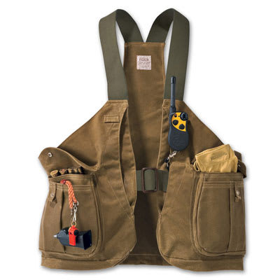 Filson SU Tan Tin Cloth Strap Vest 16020 Top, XL - Filson