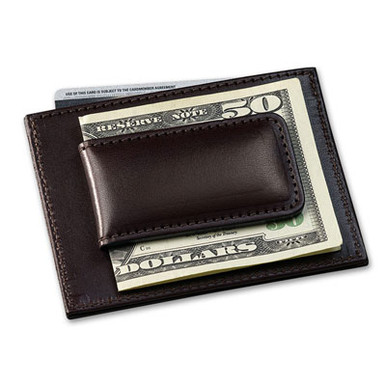 Filson Brown Money Clip W/Credit Card Case 30001-BR - Filson