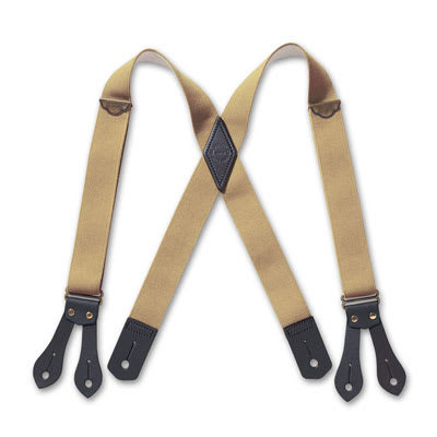 Filson Regular Tan Tab Suspenders 30079 - Filson