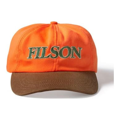 Filson Contrast Cap Tan/Blaze Orange 30090 - Filson