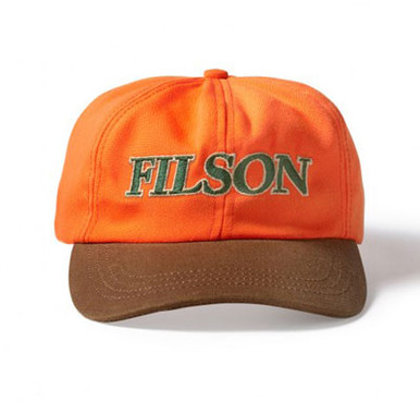 Filson Contrast Cap Tan/Blaze Orange 30090 - Filson