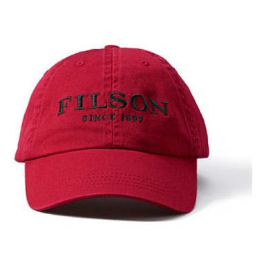 Filson Filson Chino Cap Red 30225 - Filson