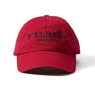 Filson Filson Chino Cap Red 30225 - Filson
