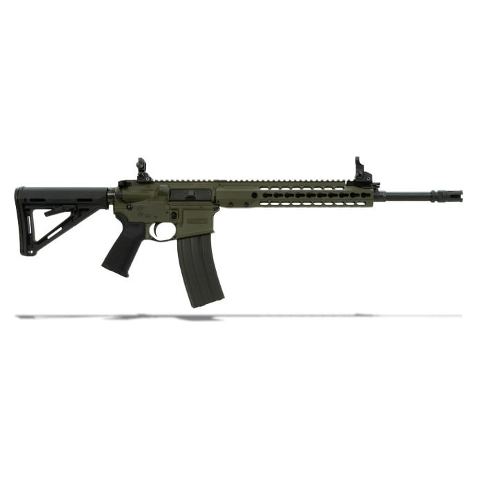 Barrett REC7 5.56 Nato Rifle: GEN II Green Receiver 16' Barrel 14589 - Barrett