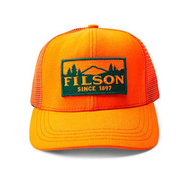 Filson Logger Mesh Cap Blaze Orange 30237 - Filson