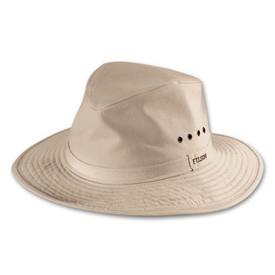 Filson LG Desert Tan Summer Packer Hat 60030, Large - Filson