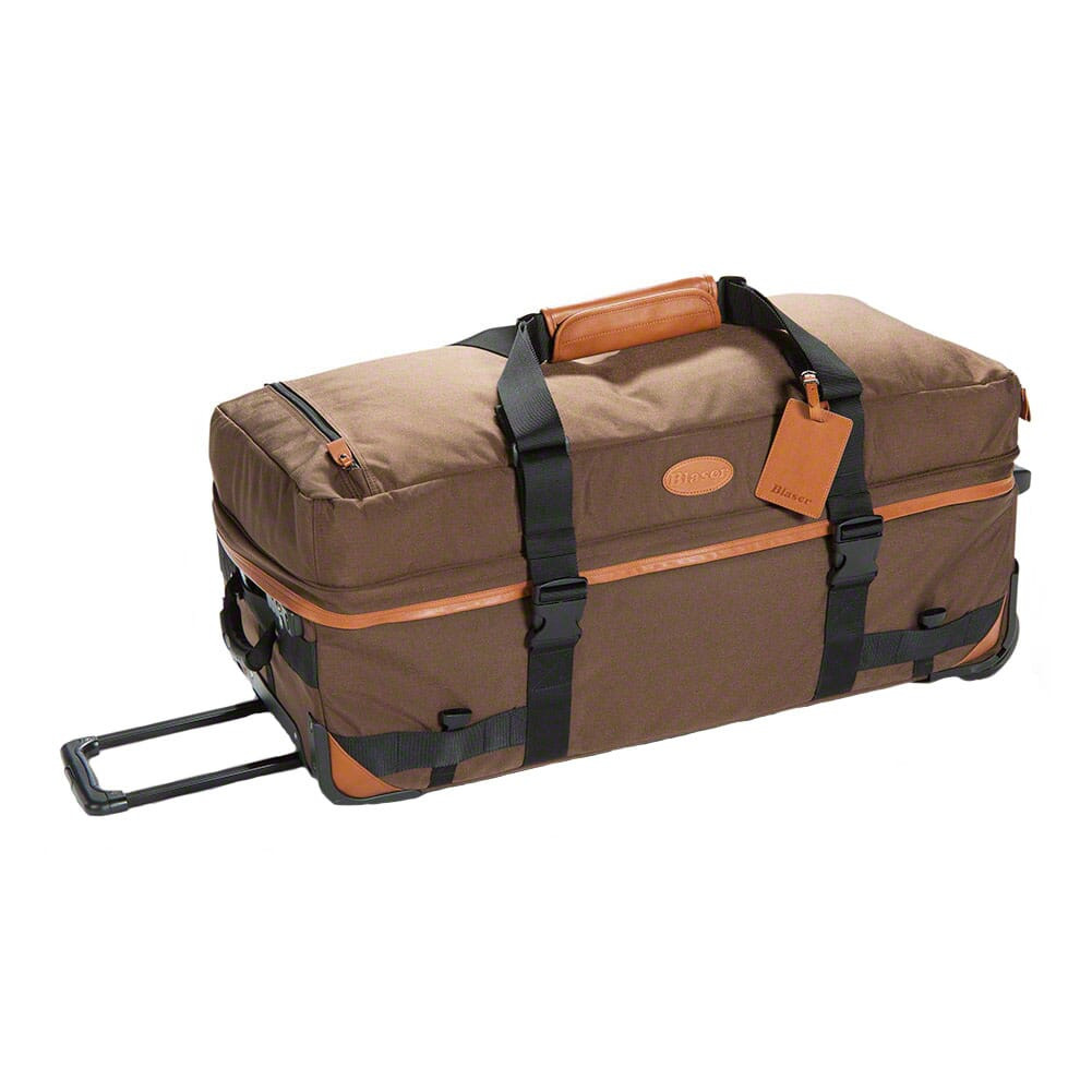 Blaser Hunting Travel Trolley 195130 in Brown, 34" x 15" x 16" (L x W X H) - Blaser