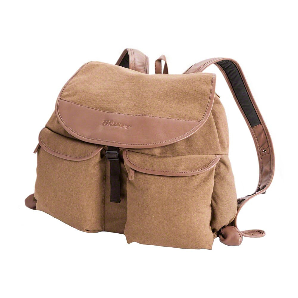 Blaser Canvas Rucksack 195204 in Tan - Blaser