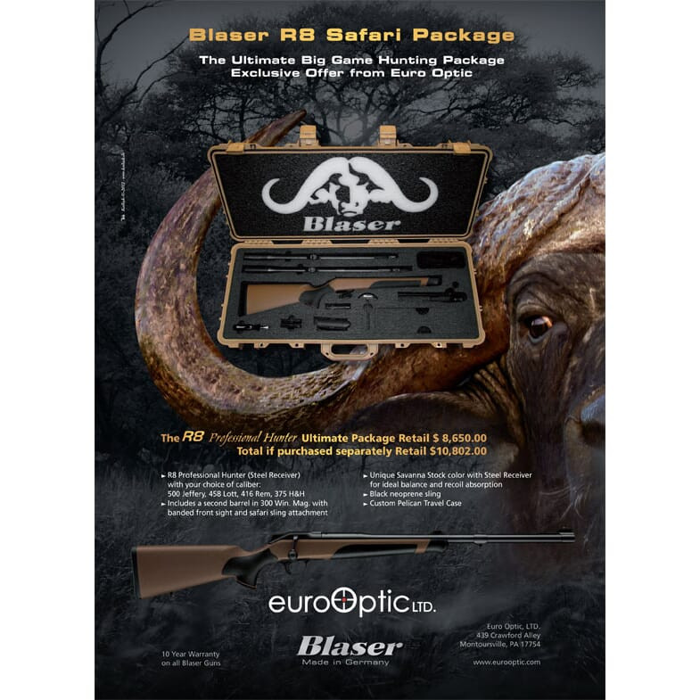 Blaser R8 Ultimate Safari Package - Blaser