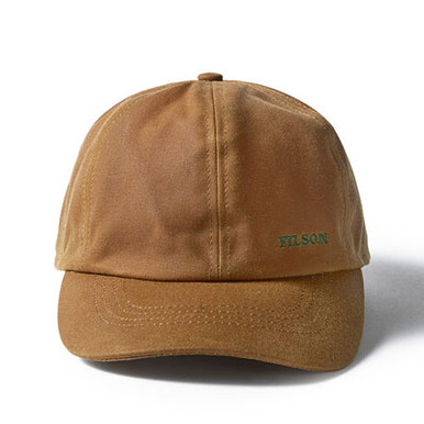Filson Insulated Tin Cloth Cap Tan LG 60068242104, Large - Filson