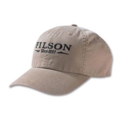 Filson Khaki Logo Chino Cap 60075 - Filson