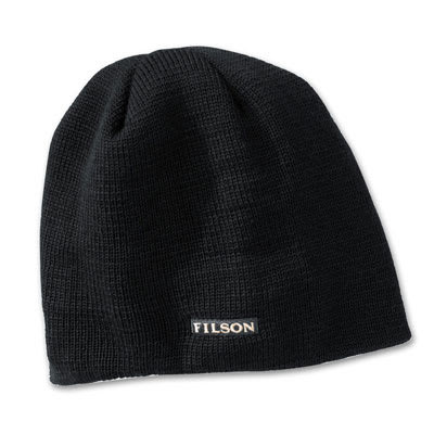 Filson Black Wool Skull Cap 60199 in Optifade Subalpine - Filson
