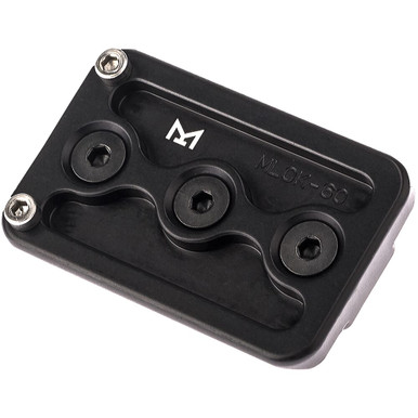 Really Right Stuff BMLOK 60mm M-LOK Tripod Adapter Plate RRS-9000153 in Black - Really Right Stuff