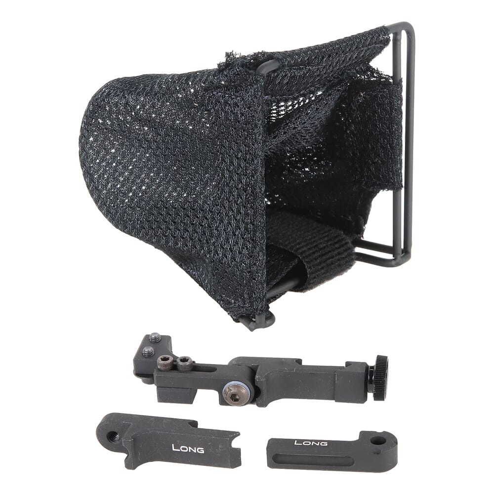 Masterpiece Arms Brass Catcher for Bolt Action Rifle with One Piece Scope Base BRASSCATCHER in Black - MasterPiece Arms