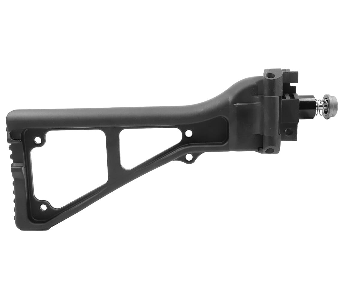 B&T APC223/300/308 Folding Stock w/Hydraulic Buffer BT-361496 in Black - B&T