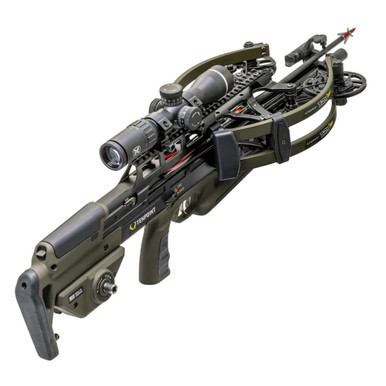 TenPoint Crossbows TenPoint TRX515 Moss Green Crossbow w/ACUslide MAXX & EVO-X Elite Black Scope CB24001-1899 - TenPoint Crossbows