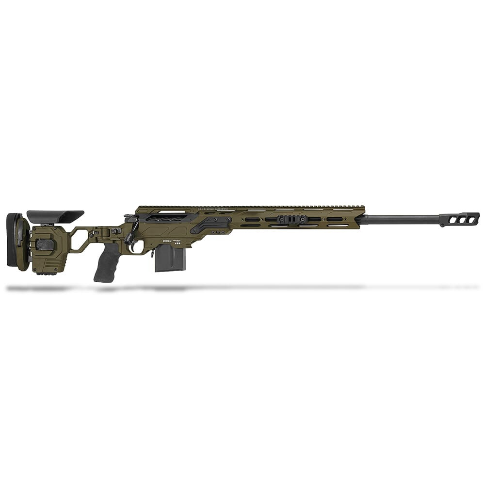 Cadex Defense CDX-30 LITE .308 Win 24" 1:11.25" Bbl Hybrid ODG/Blk Rifle w/MX1 MB CDX30-LITE-308-24-BR20-D2F1N-HOD - Cadex Defense