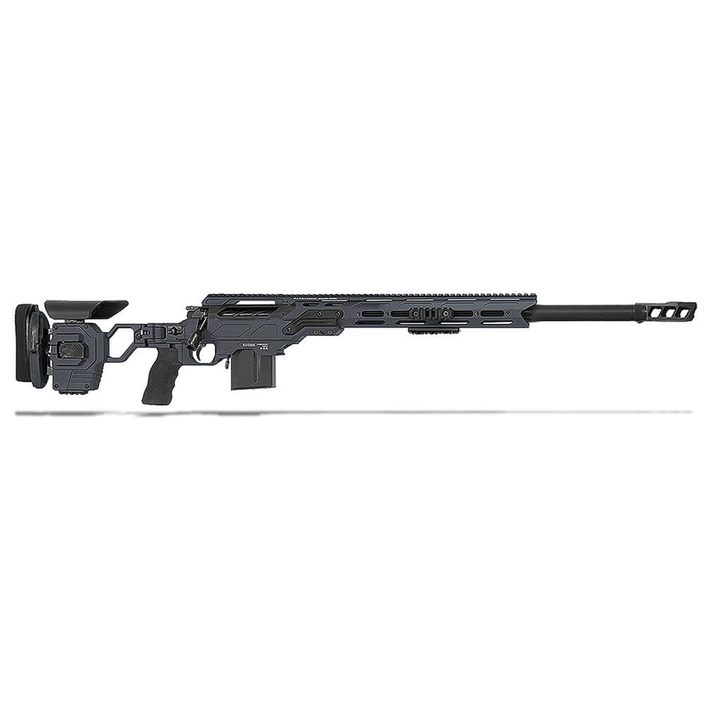 Cadex Defense CDX-30 LITE 6.5 Creedmoor 24" 1:8" Bbl Hybrid Gry/Blk Rifle w/MX1 MB CDX30-LITE-6.5-24-BR20-D2B1N-HGB - Cadex Defense