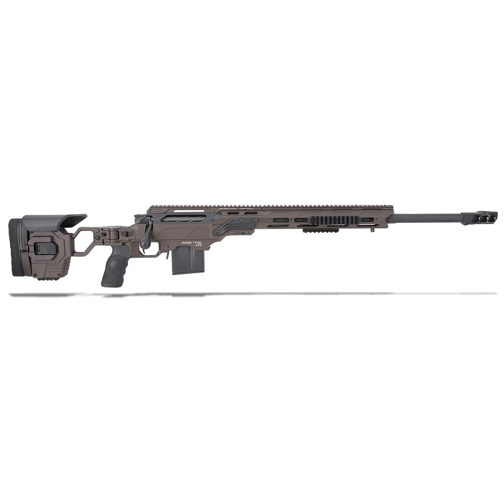 Cadex Defense CDX-30 LITE 6.5 Creedmoor 24" 1:8" Bbl Hybrid SSV/Blk Rifle w/MX1 MB CDX30-LITE-6.5-24-BR20-D2B1N-HSB - Cadex Defense