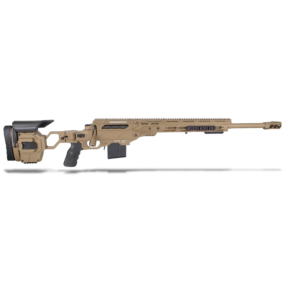 Cadex Defense CDX-30 LITE 6.5 Creedmoor 26" 1:8" Bbl Tan Rifle w/MX1 & Tactical Bolt Knob CDX30-LITE-6.5-26-BR20-A2B1N-TAN - Cadex Defense
