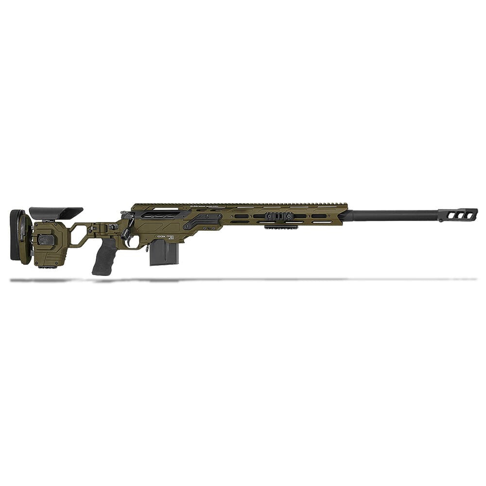Cadex Defense CDX-33 LITE .338 Lapua Mag 27" 1:9.5" Bbl Hybrid ODG/Blk Rifle w/MX1 MB CDX33-LITE-338-27-BR30-D2D3N-HOD - Cadex Defense