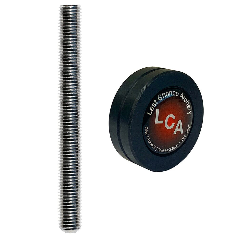 Last Chance Archery LCA Cap/1" Stud Pack (1 Cap/1 Stud) (1/4-20) CS25101 - Last Chance Archery