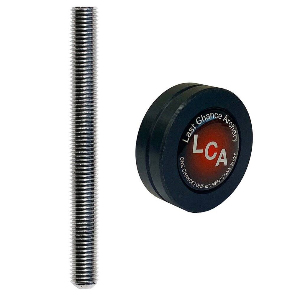 Last Chance Archery LCA Cap/1" Stud Pack (1 Cap/1 Stud) (5/16-24) CS51611 - Last Chance Archery