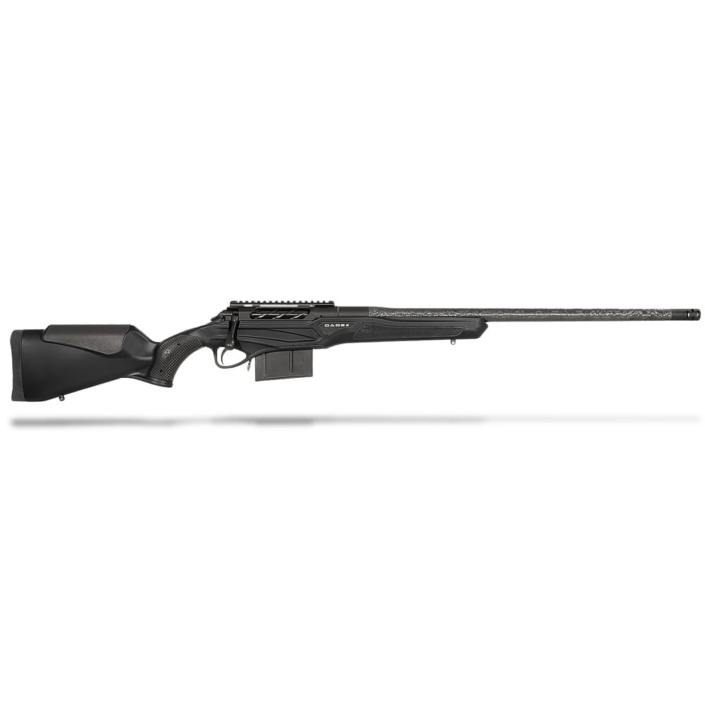 Cadex Defense CDX-R7 CRBN SA 6.5 PRC 24" 1:8" Carbon Fiber Bbl Black Rifle w/Hunting-Style MB CDXR7-CRBN-6PR-24-DI00-D3B1N-BLK - Cadex Defense