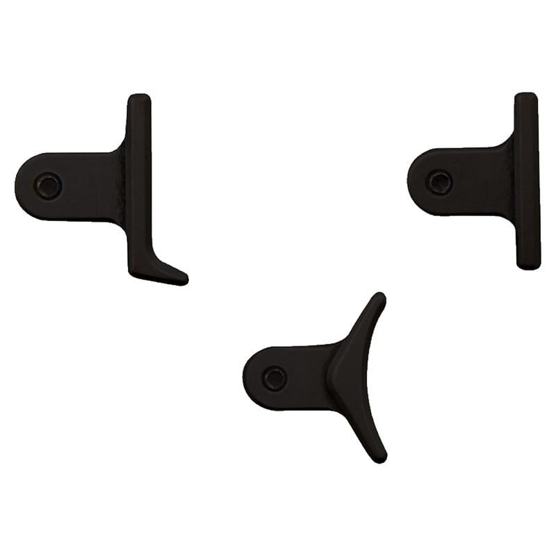 Timney Triggers Calvin Elite Custom AR/Remington 700 Black Shoe Kit w/Heeled, Curved, & Straight Trigger Shoes CE-1 - Timney Triggers