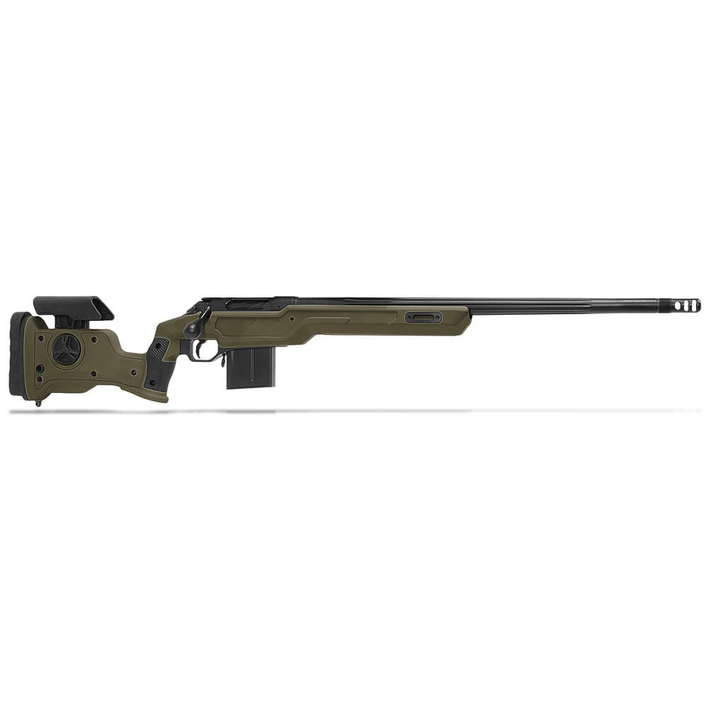 Cadex Defense CDX-R7 SHP SA .308 Win 24" 1:11.25" Bbl Integrated Stock Hybrid ODG/Blk Rifle w/MX2 ST MB CDXR7-SDOG-308-24-CI20-D1F1N-HOD - Cadex Defense