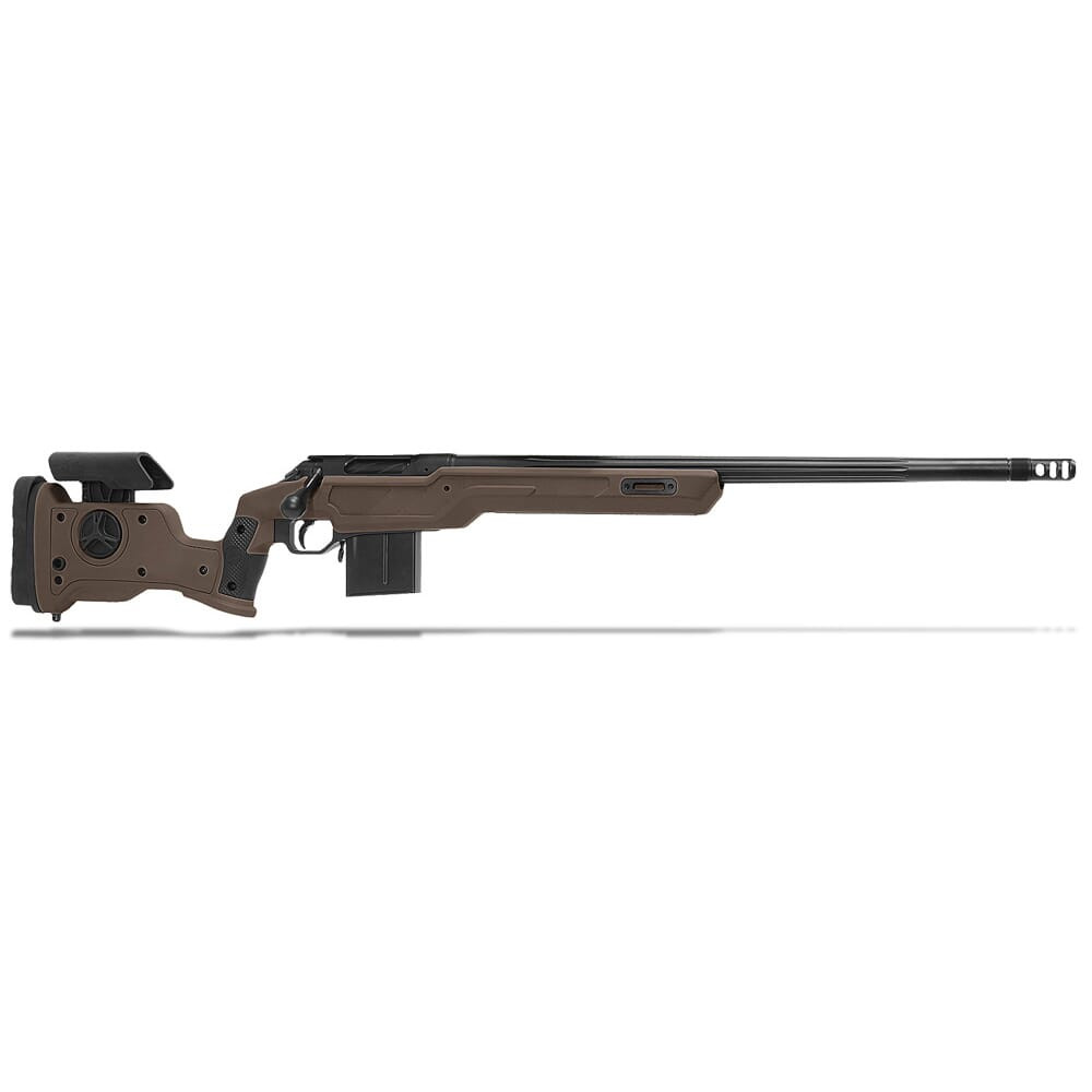 Cadex Defense CDX-R7 SHP SA .308 Win 24" 1:11.25" Bbl Integrated Stock Hybrid SSV/Blk Rifle w/MX2 ST MB CDXR7-SDOG-308-24-CI20-D1F1N-HSB - Cadex Defense