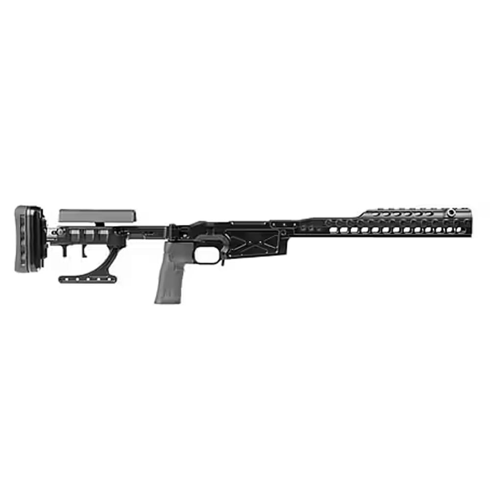Spuhr SICS Rem 700 SA Black Chassis w/16" HBAR Forend CH000011 - Spuhr