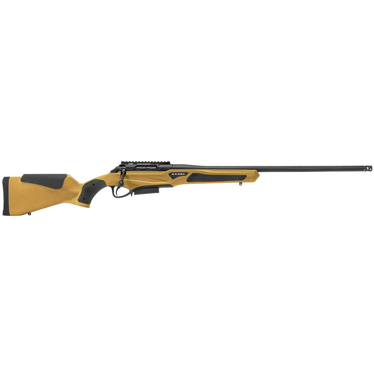 Cadex Defense CDX-R7 SPTR SA .308 Win 20" 1:10" Sporter Bbl Hybrid Bronze/Black Rifle w/Hunting-Style MB CDXR7-SPTR-308-20-DI00-D4E1N-HBB - Cadex Defense