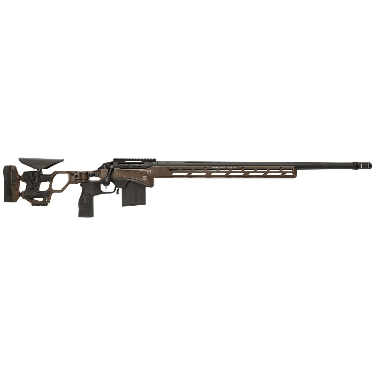 Cadex Defense CDX-SS SEVEN S.T.A.R.S. PRO .223 Rem 26" 1:8" Bbl Hybrid SSV/Black Rifle w/Hunting-Style MB CDXSS-PRO-223-26-CS20-D2B1N-HSB