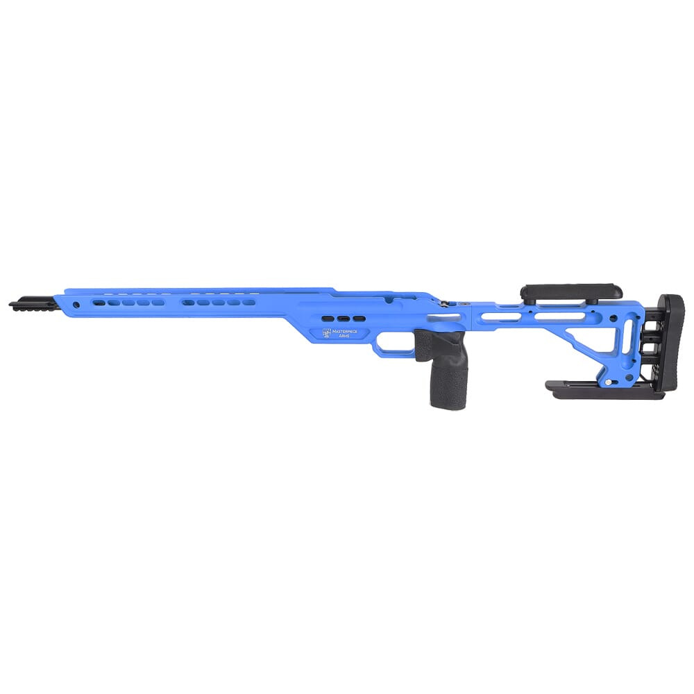 Masterpiece Arms LH NRA Blue CZ457 Chassis CZ457CHASSIS-BLU-LH-21 - Masterpiece Arms