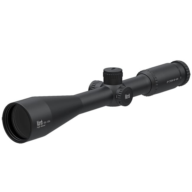 March Scopes March Fixed Power "High Master" 40-60x52BR EP ZOOM Di-plex Reticle 1/8MOA Riflescope D60EV52 - March Scopes