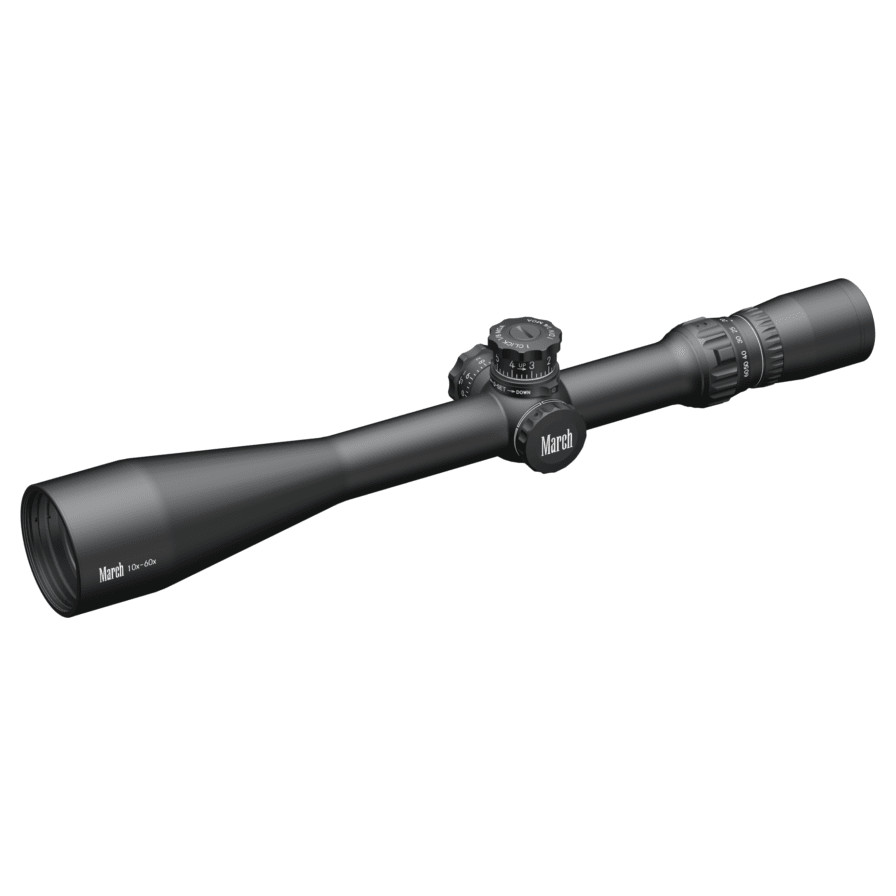 March Scopes March Tactical 10-60x52mm MTR-RTM Reticle 1/8MOA Riflescope D60V52TM-MTR-RTM - March Scopes