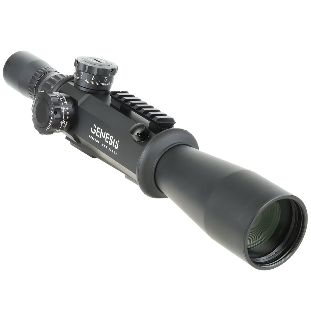 March Scopes March Genesis Tactical 6x-60x56 FML-TR1 Reticle 0.1 MIL Illuminated FFP Riflescope D60V56GFIML10-FML-TR1 - March Scopes