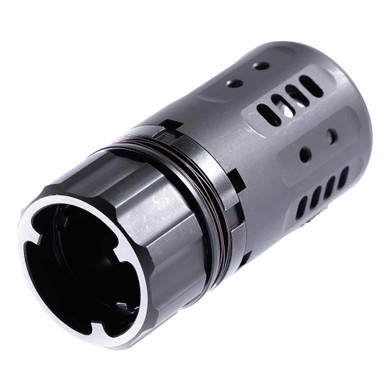 Dead Air Silencers Dead Air P-Series Pyro 2.0 .45 Caliber w/ DA457 Xeno Adapter and .45 Cal Front Cap DA466C - Dead Air Silencers