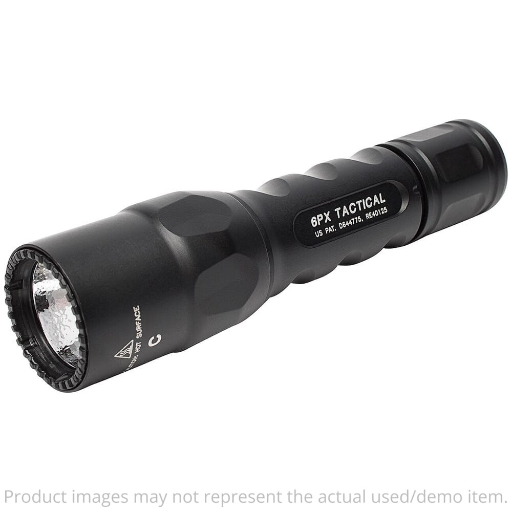 SureFire DP 6PX Tactical 600 LU LED Black Flashlight 6PX-C-BK Damaged Packaging DP0040 - 