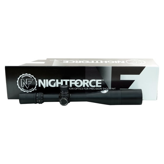 Nightforce NXS 3.5-15x50 MRAD Zero Stop old style turrets Mil Dot. Has light ring marks, usage marks on the turrets and small nick on ocular metal - Nightforce