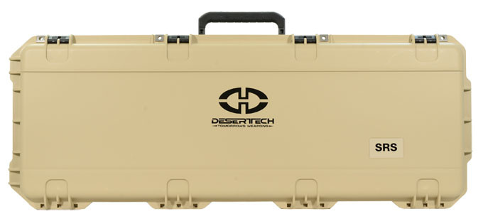 Desert Tech SKB SRS FDE With Foam Hard Case in Flat Dark Earth - Desert Tech