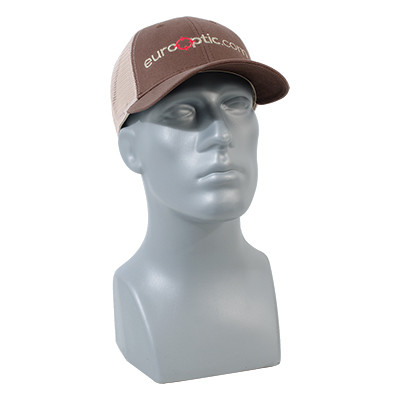 EuroOptic Brown/Tan Trucker Adjustable Cap - Eurooptic