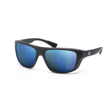 Vortex Optics Vortex Jackal Smoke Sunglasses w/Blue Mirror Lenses EJA-BLS-BL - Vortex Optics