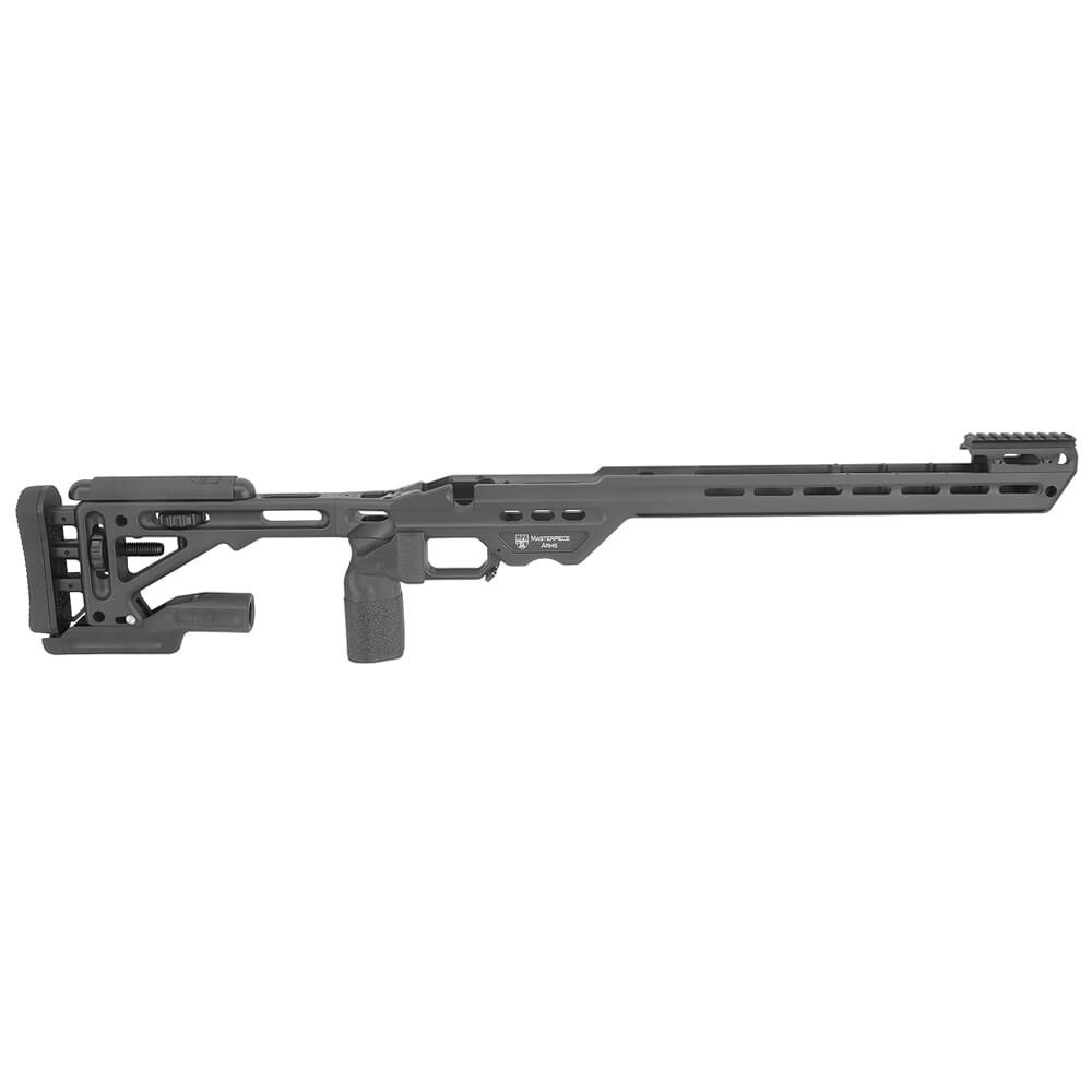 MasterPiece Arms Remington SA RH Black Enhanced Sniper Rifle Chassis ESRCHASSISREMSA-BLK-RH-21 - Masterpiece Arms
